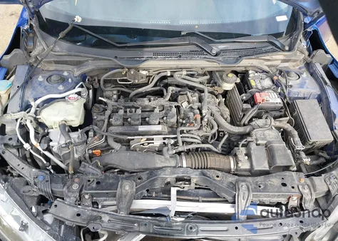 2020 Honda Civic Ex-L from USA, damaged, VIN 2HGFC1F75LH681351